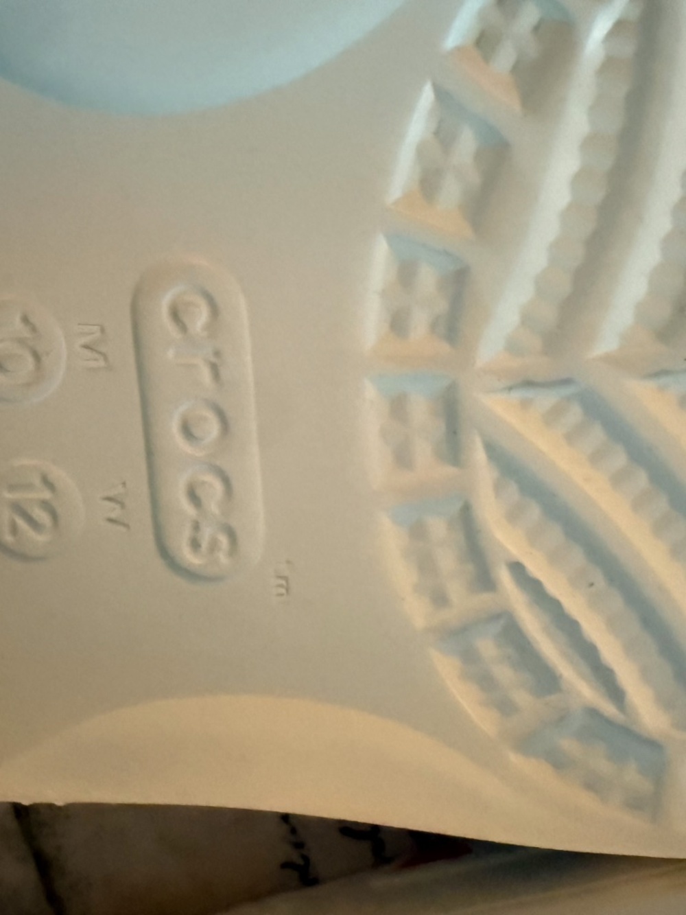 Mens crocs slides never worn - Picture 2 of 3